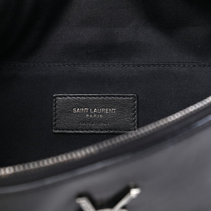 Saint Laurent Calfskin Monogram Belt Bag Black 5 of 6