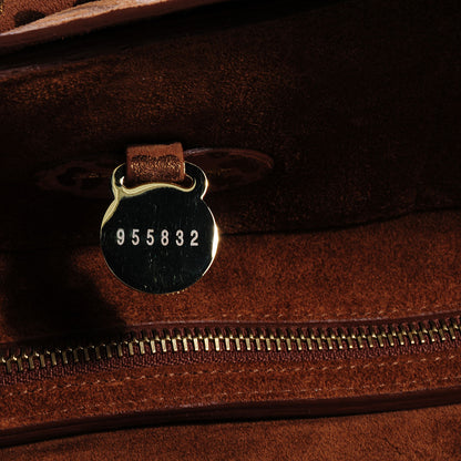 Mulberry Metallic Leopard Bayswater Satchel Camel 7 of 8