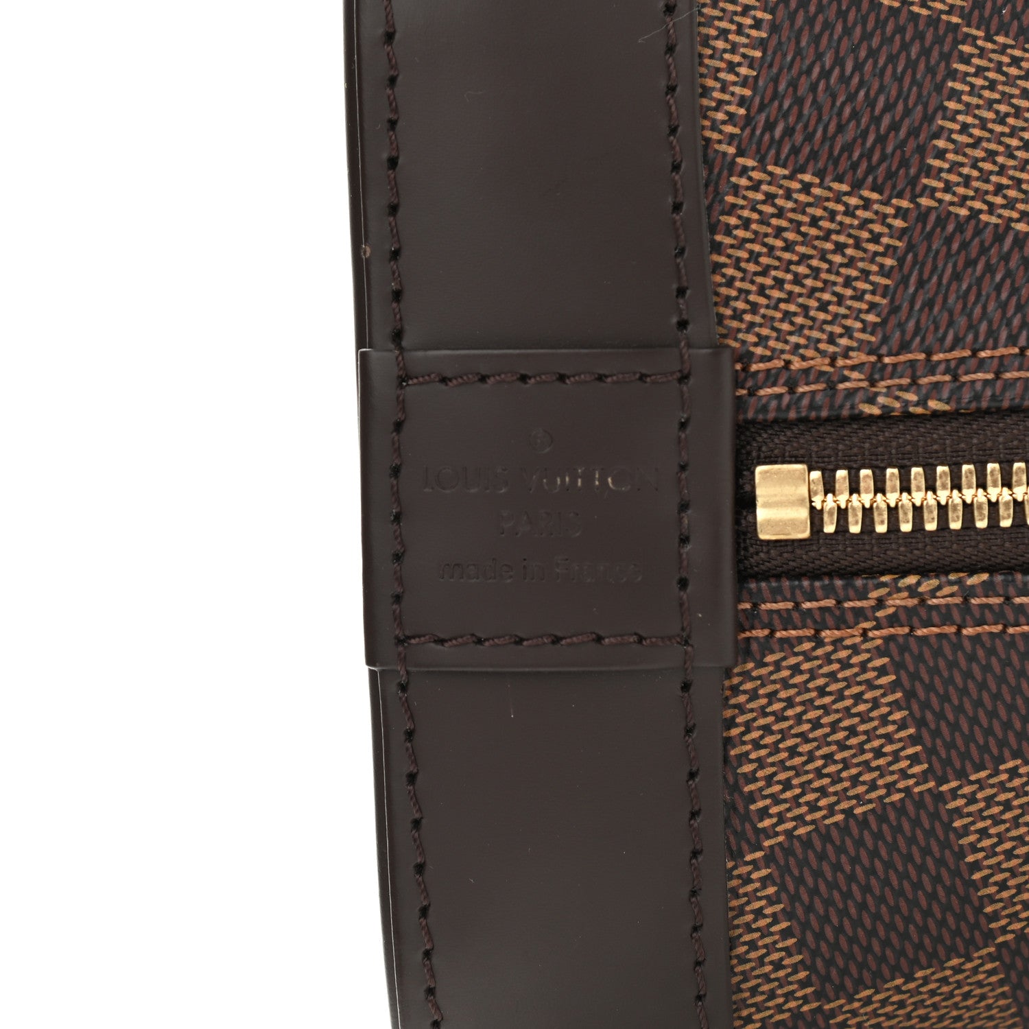 Louis Vuitton Damier Ebene Alma PM 7 of 8