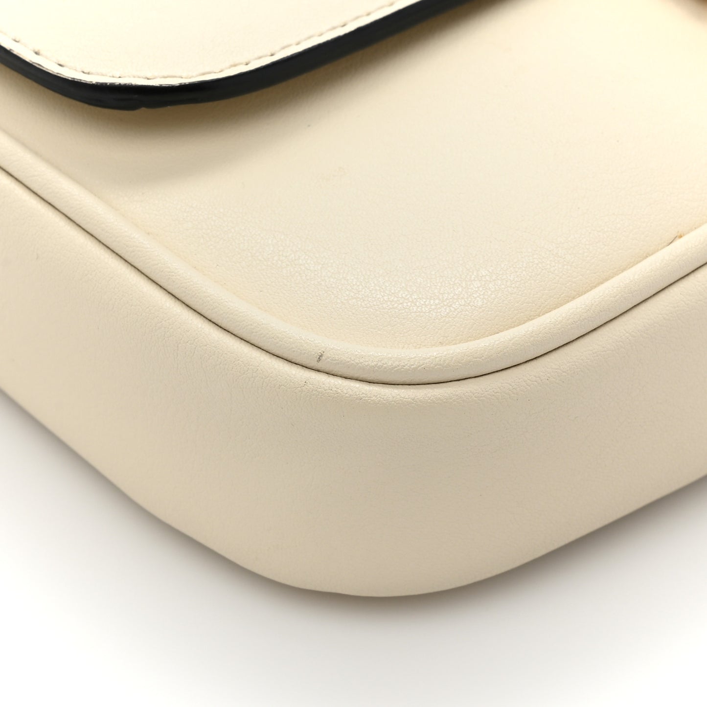 Calfskin Mini The J Marc Shoulder Bag Ivory