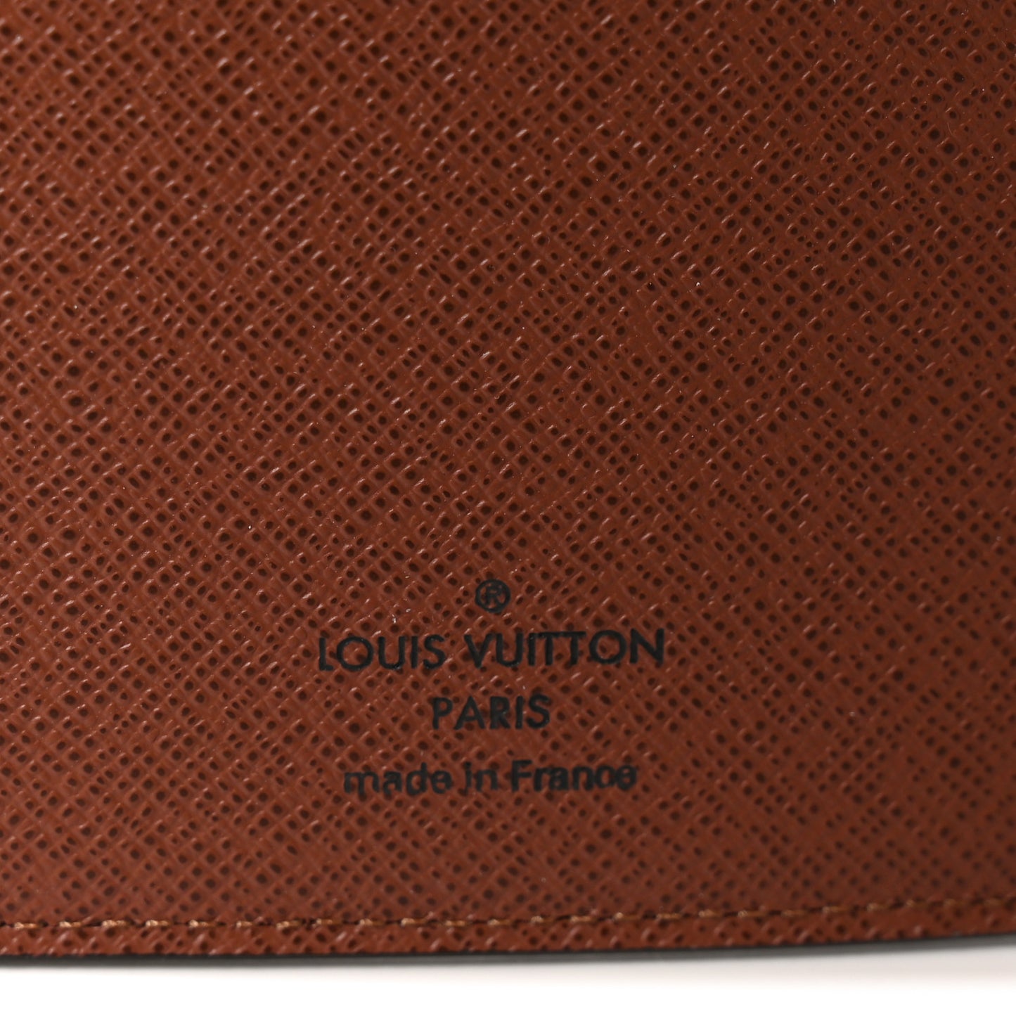 Monogram Desk Agenda Cover