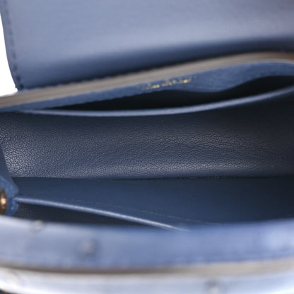 Louis Vuitton Ostrich Capucines Mini Indigo 5 of 10
