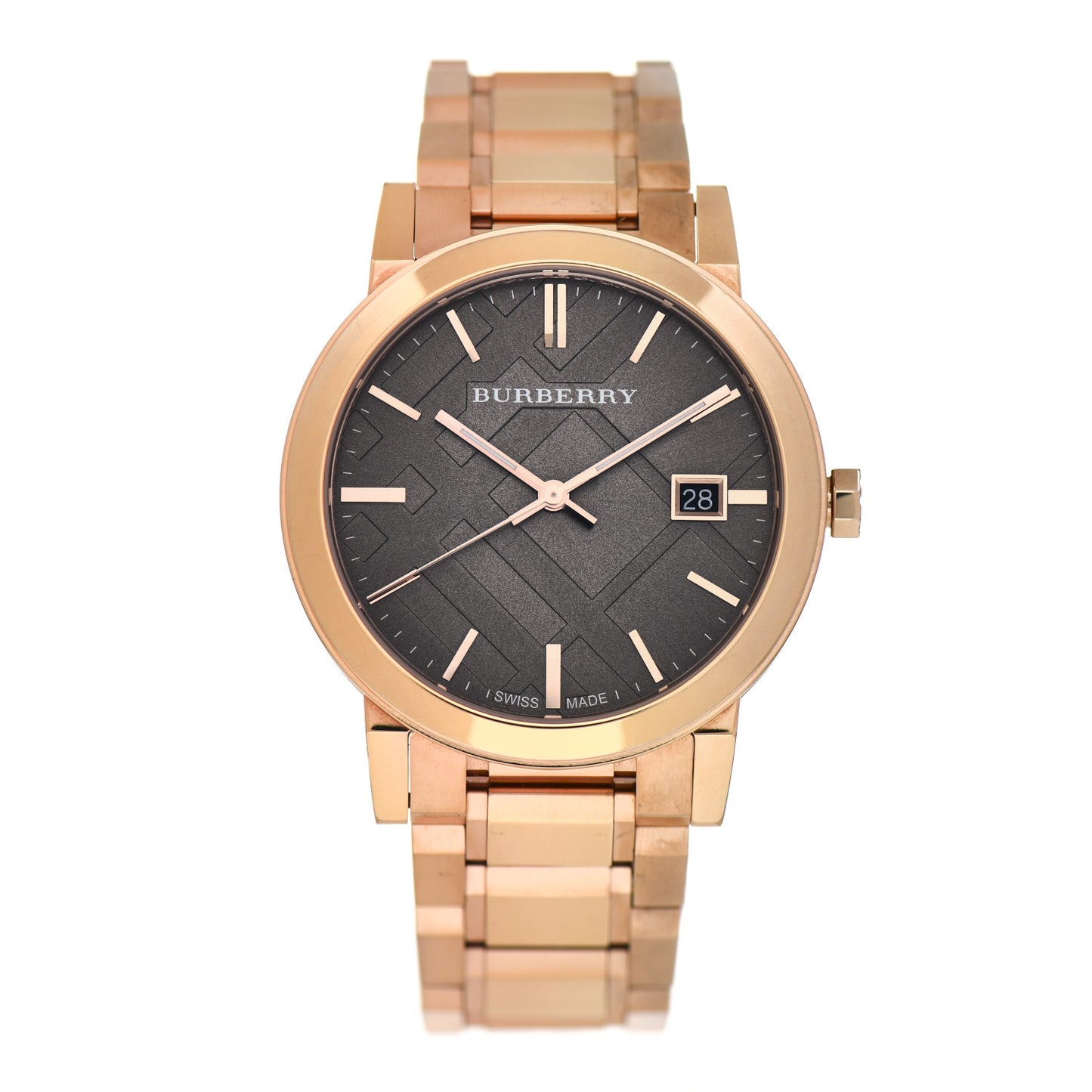 Stainless Steel 39mm The City Quartz Watch Brown BU9005