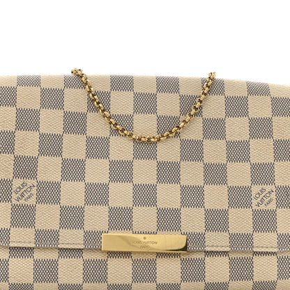 Louis Vuitton Damier Azur Favorite MM 9 of 14