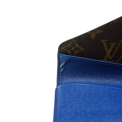 Louis Vuitton Monogram Josephine Wallet Blue 7 of 11