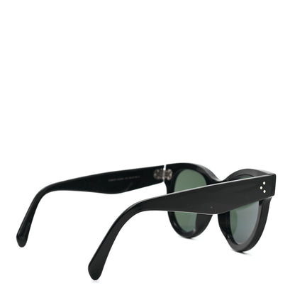 Celine Acetate Studded Mineral Round Sunglasses CL40031N Black 8 of 14