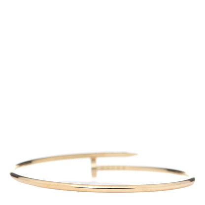 Cartier 18K Yellow Gold Small Juste Un Clou Bracelet 18 3 of 6