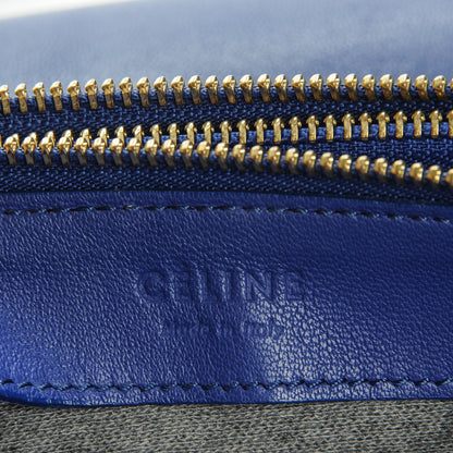 Celine Lambskin Small Trio Crossbody Bag Indigo 6 of 7