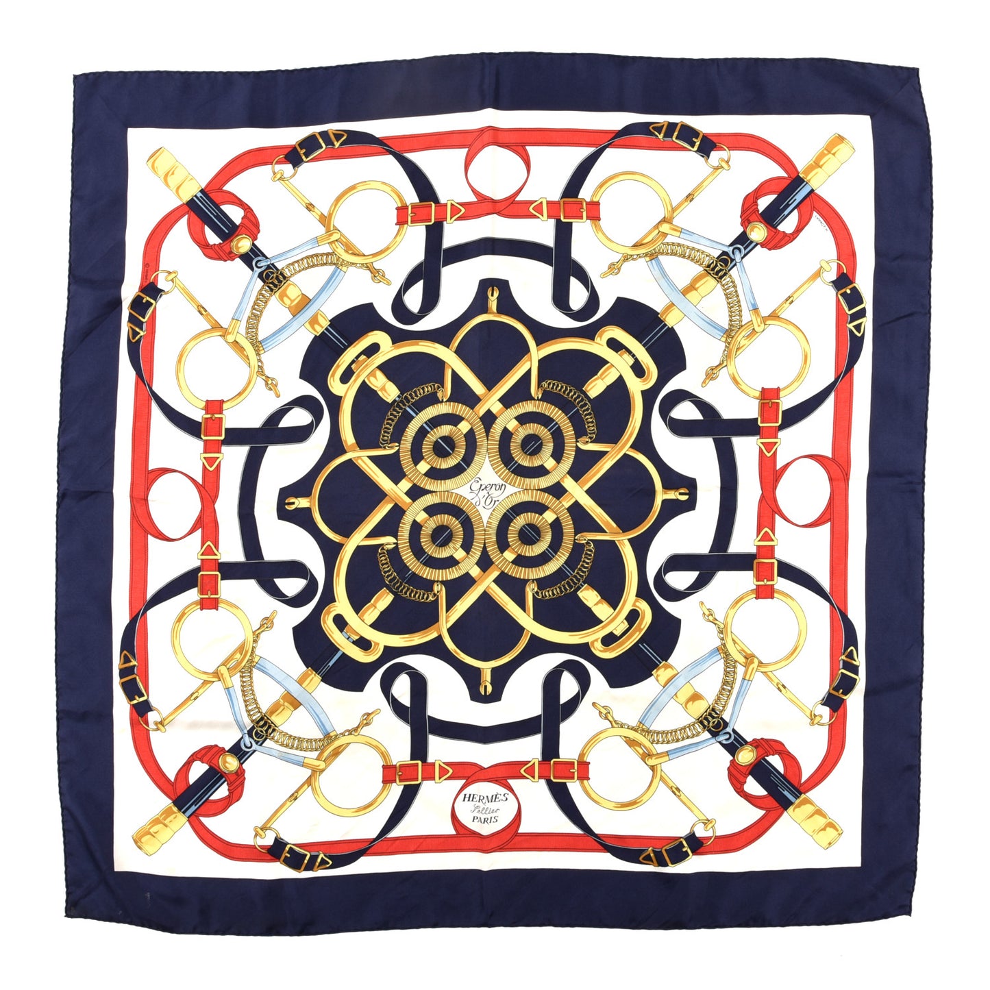 Silk Eperon D'Or Scarf 90