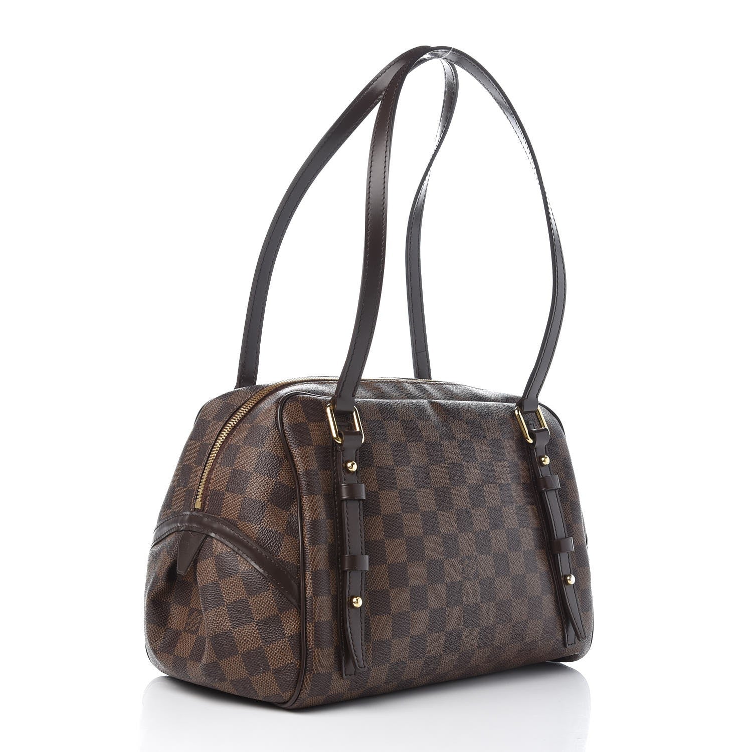 Louis Vuitton Damier Ebene Rivington GM 3 of 9