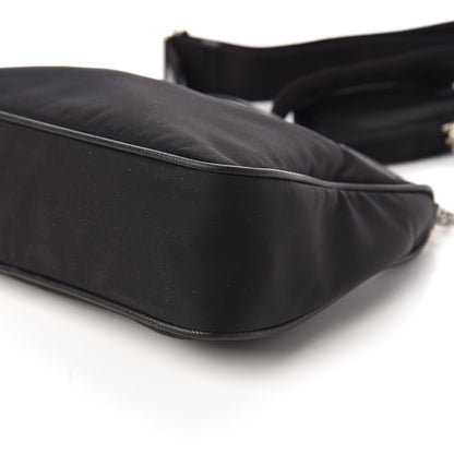 Prada Nylon Re-Edition 2005 Shoulder Bag Black 7 of 9