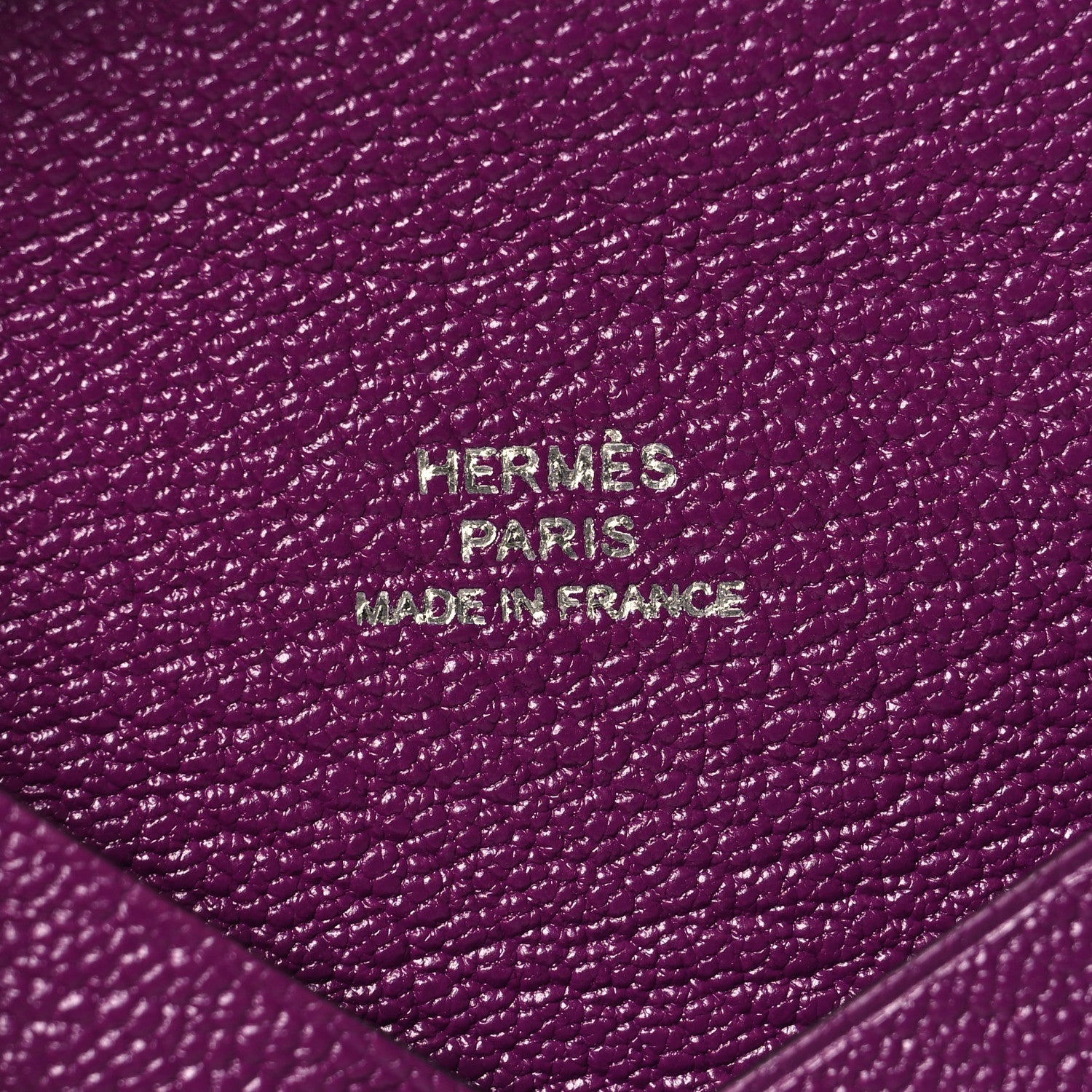 Hermes Chevre Mysore Calvi Card Case Anemone 6 of 8