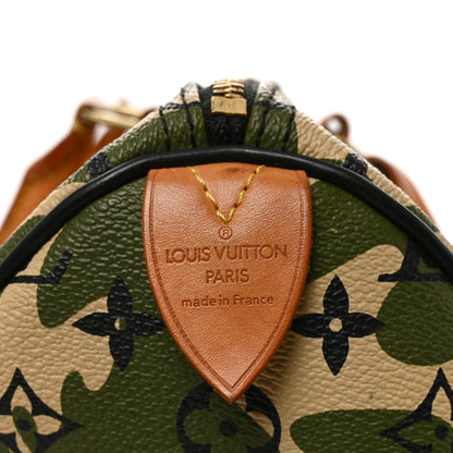 Louis Vuitton Monogramouflage Speedy 35 6 of 9