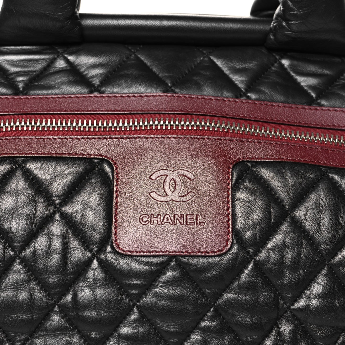 Lambskin COCO Cocoon Bowler Black