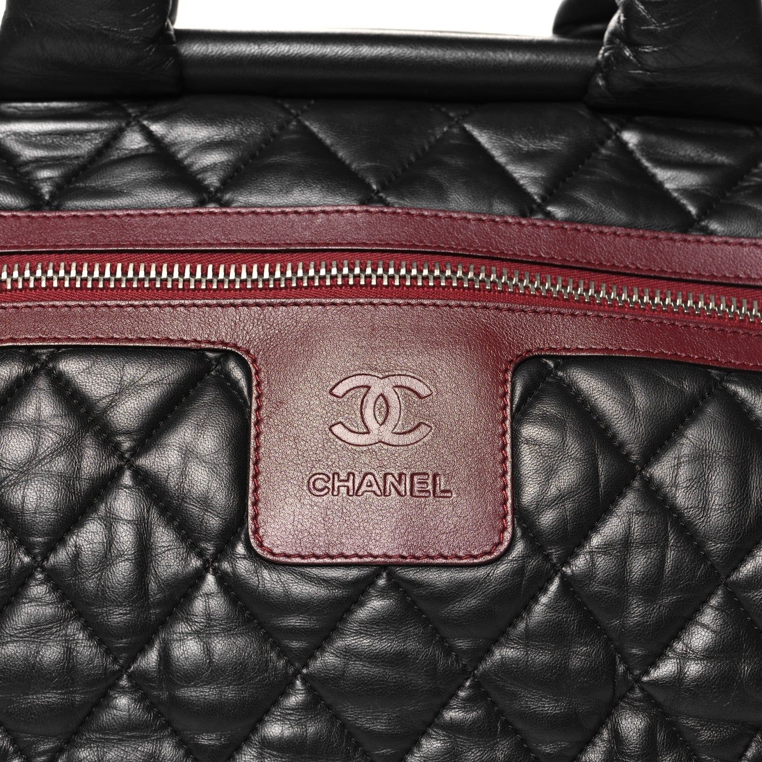 Chanel Lambskin COCO Cocoon Bowler Black 8 of 10