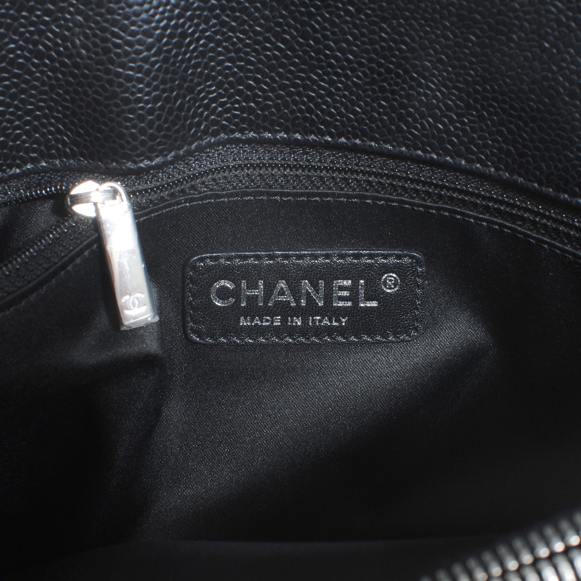 Chanel Caviar Grand Shopping Tote GST Black 6 of 7