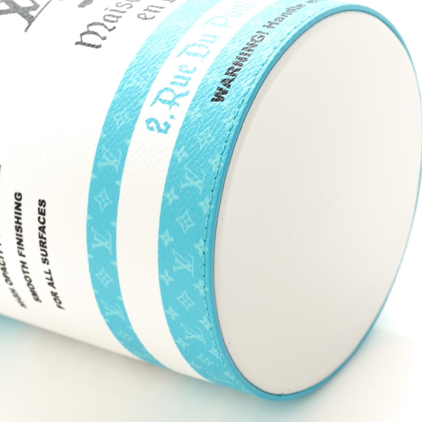 Monogram LV Paint Can Turquoise