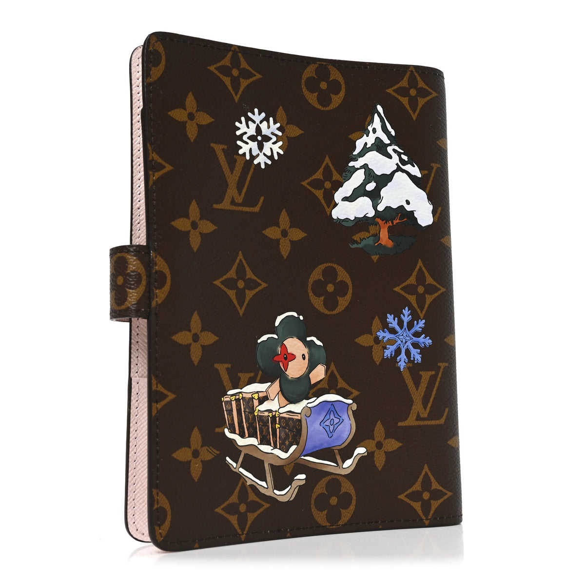Monogram Vivienne Wintry Medium Ring Agenda Cover