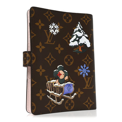 Louis Vuitton Monogram Vivienne Wintry Medium Ring Agenda Cover 3 of 6