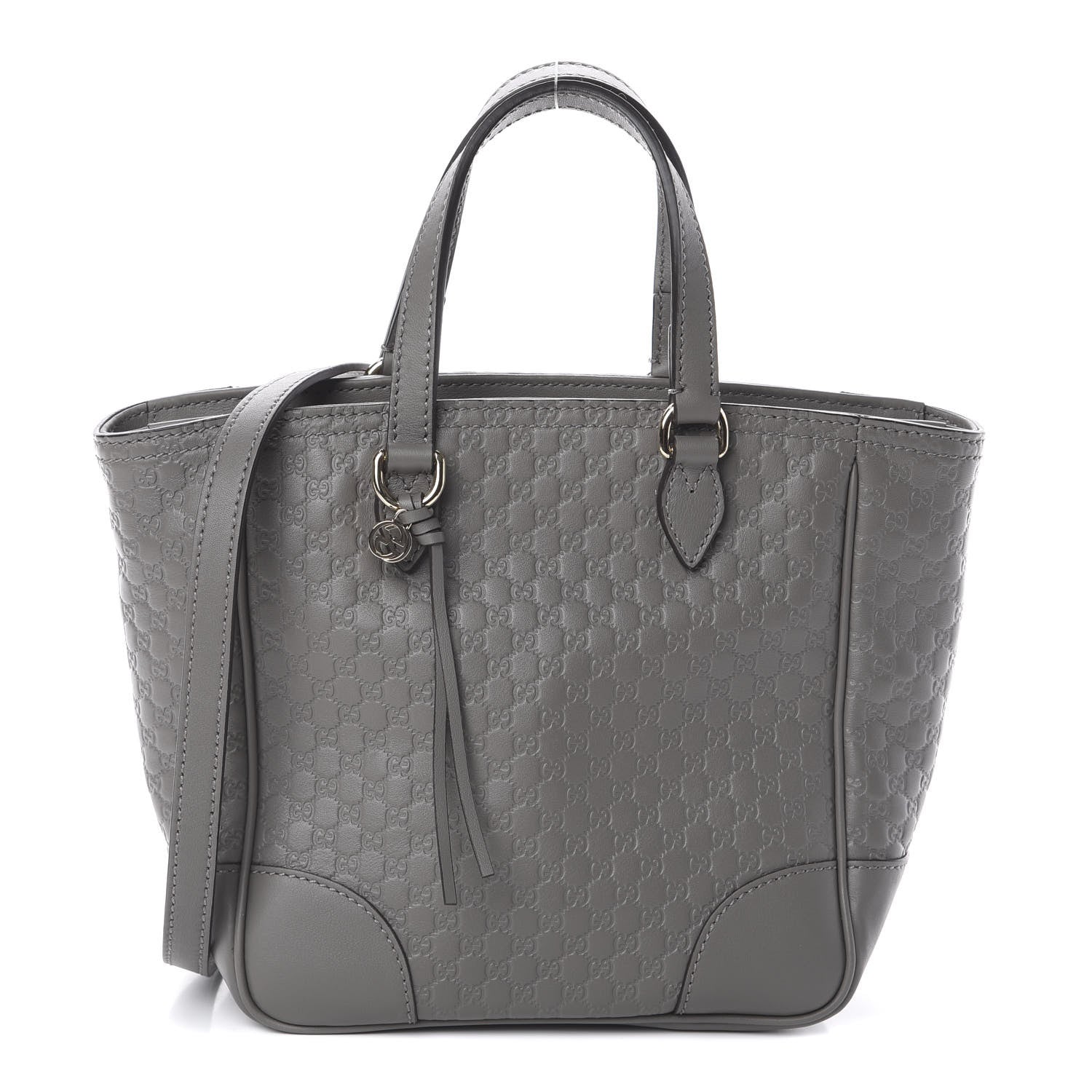 Gucci Microguccissima Small Bree Tote Graphite 2 of 9