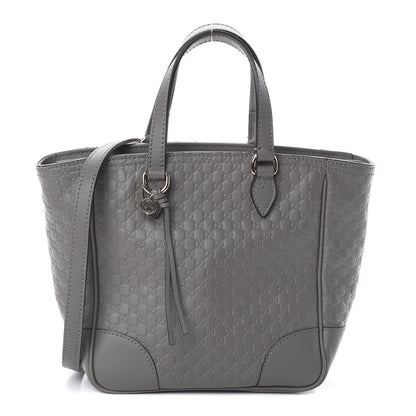 Gucci Microguccissima Small Bree Tote Graphite 2 of 9