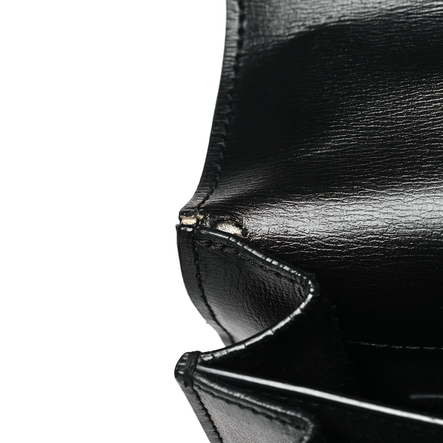 Saint Laurent Calfskin Medium Monogram Sunset Black 9 of 10