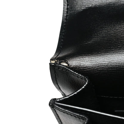 Saint Laurent Calfskin Medium Monogram Sunset Black 9 of 10