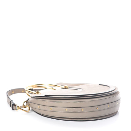 Chloe Calfskin Suede Medium Pixie Bag Motty Grey 4 of 9