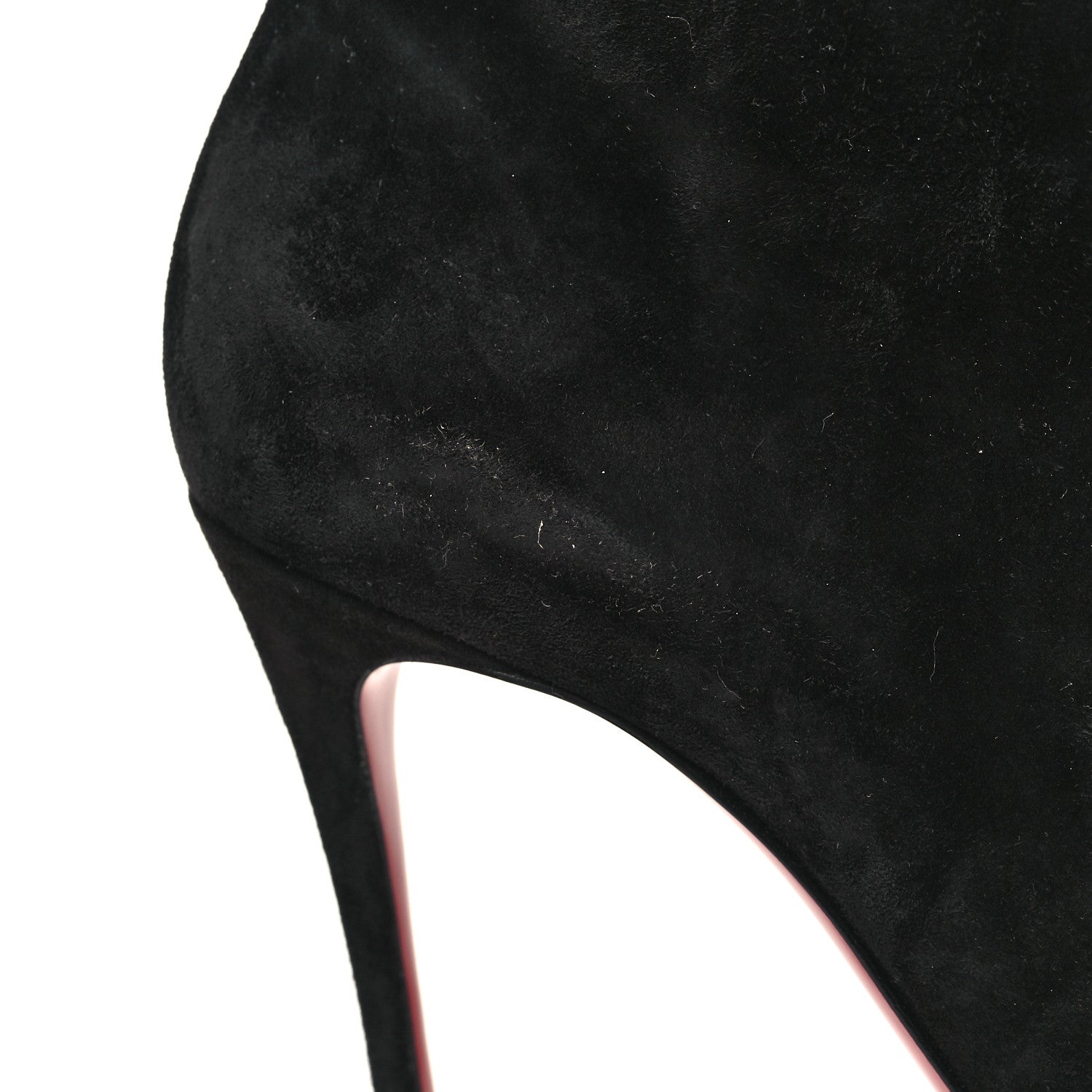 Christian Louboutin Suede So Kate Booty 100 Ankle Boots 38.5 Black 8 of 8
