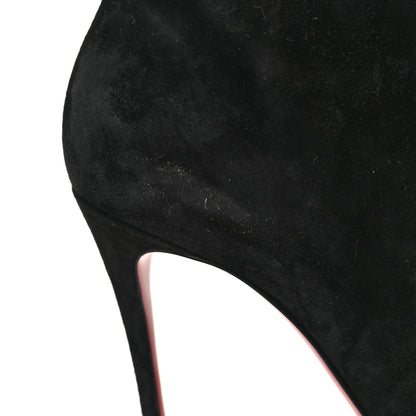 Christian Louboutin Suede So Kate Booty 100 Ankle Boots 38.5 Black 8 of 8
