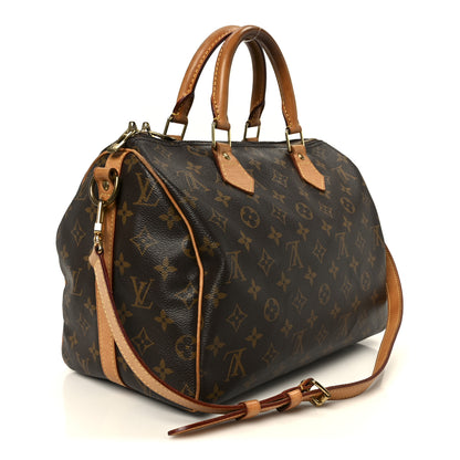 Louis Vuitton Monogram Speedy Bandouliere 30 3 of 11
