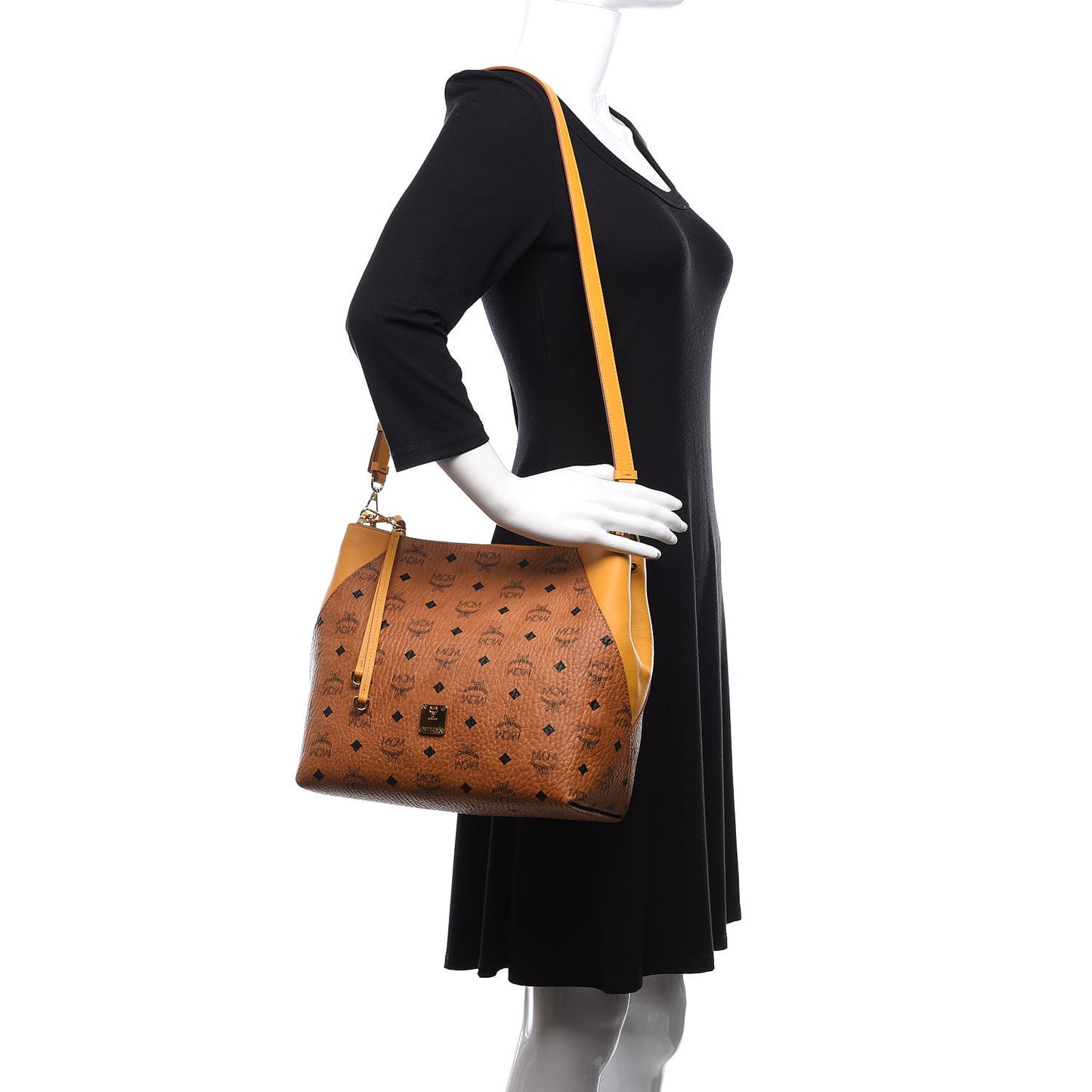 Visetos Medium Klara Hobo Cognac Yellow