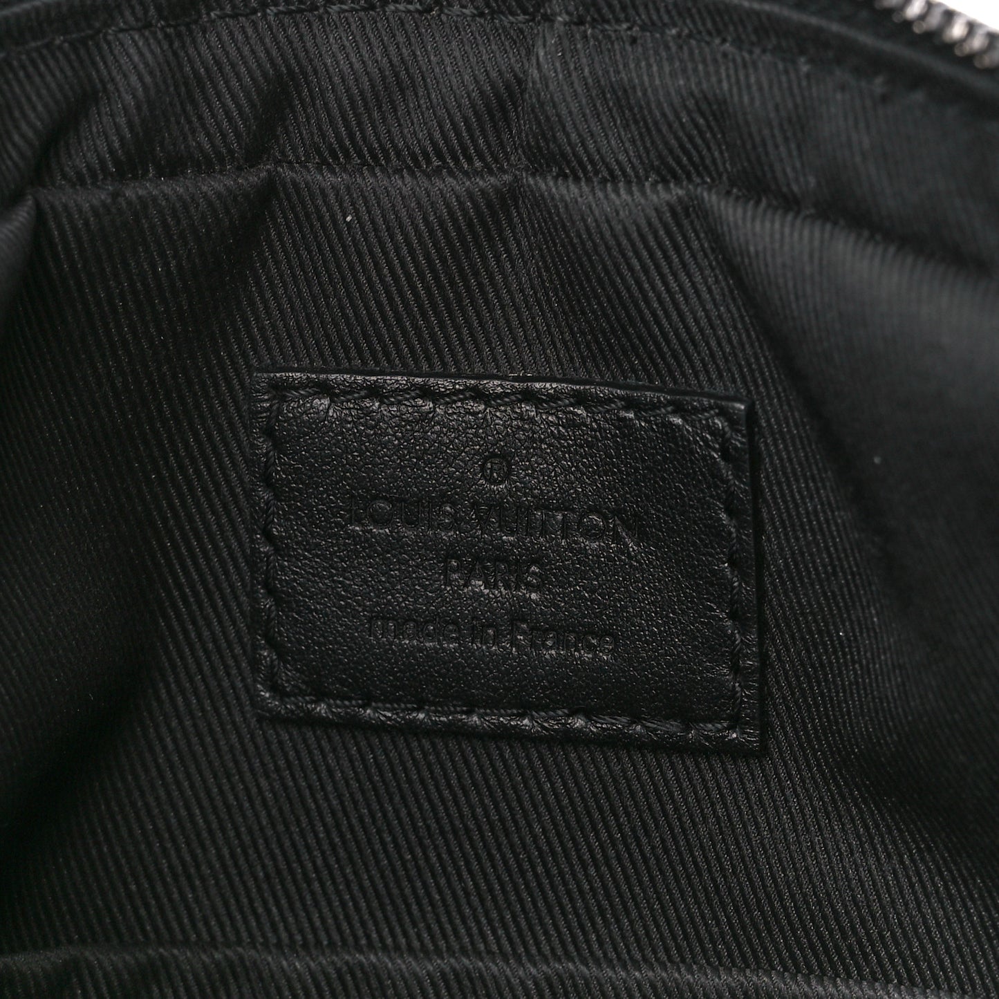 Calfskin Monogram Shadow Duo Messenger Black