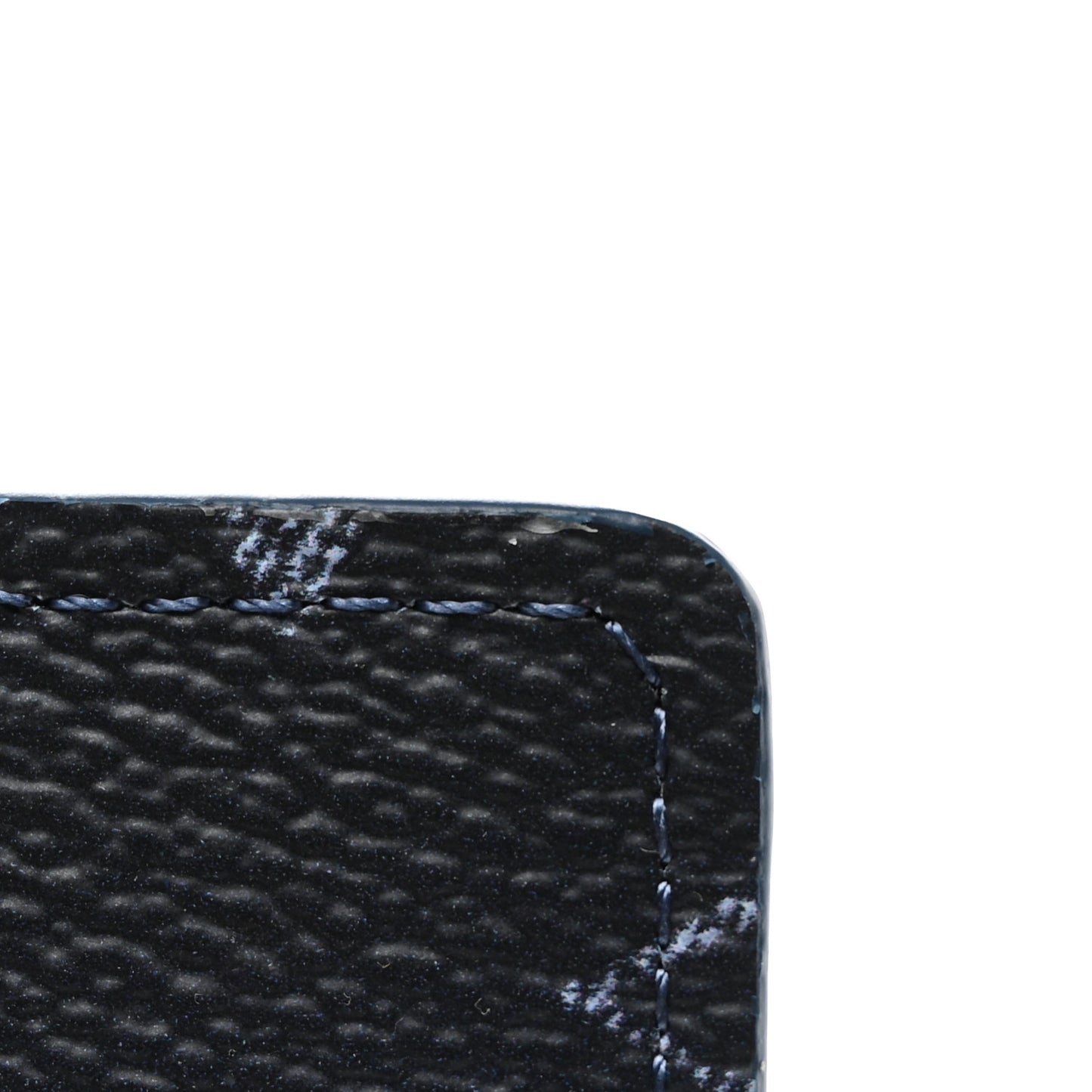 Monogram Gradient Brazza Wallet Navy Blue