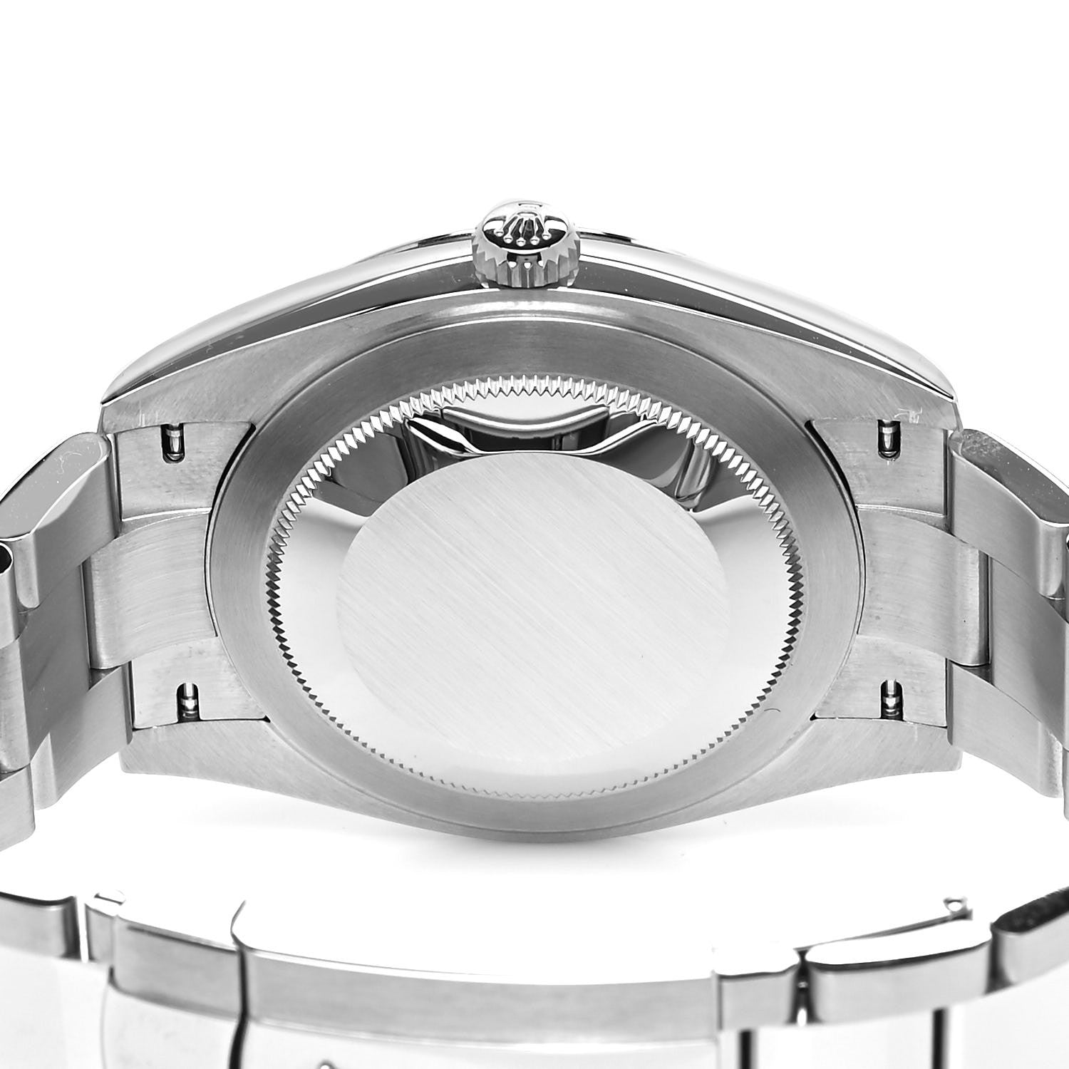 Rolex Stainless Steel 18K White Gold 41mm Oyster Perpetual Datejust Watch White 126334 4 of 5