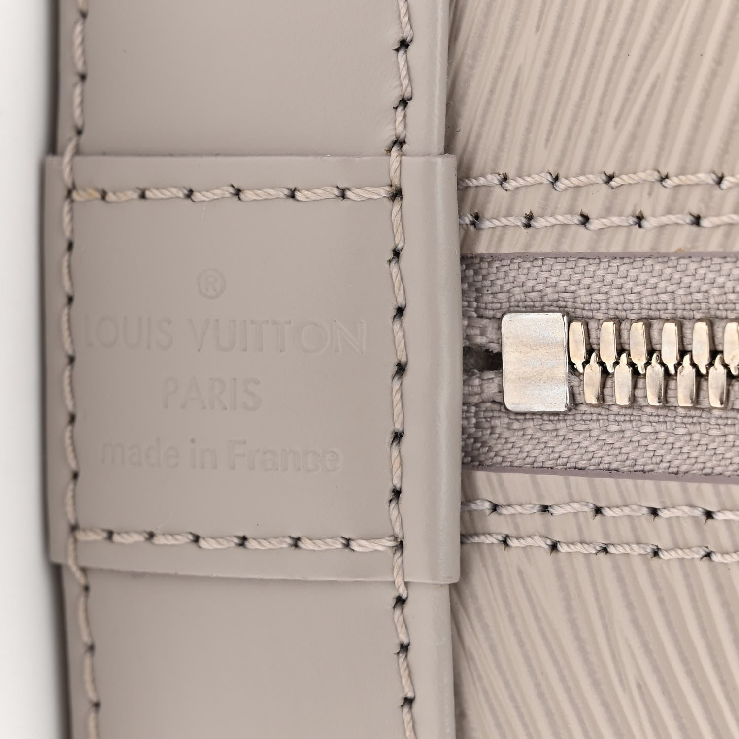 Louis Vuitton Epi Alma PM Gres 6 of 9