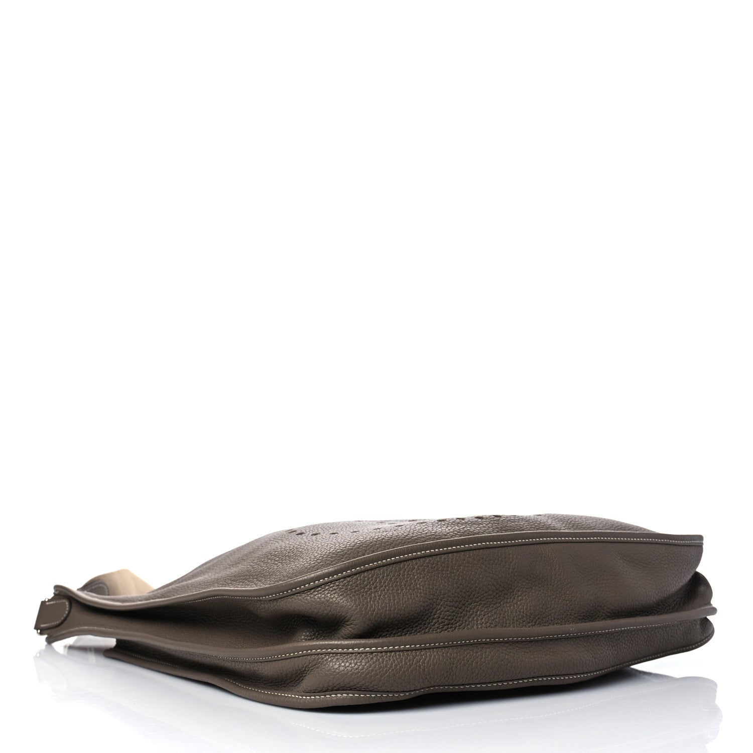 Hermes Taurillon Clemence Evelyne III TGM Etoupe 4 of 10