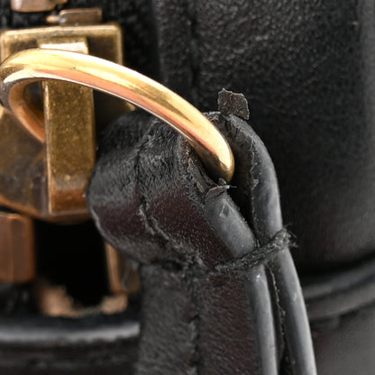 Gucci Calfskin Matelasse GG Marmont Belt Bag 75 30 Black 14 of 14