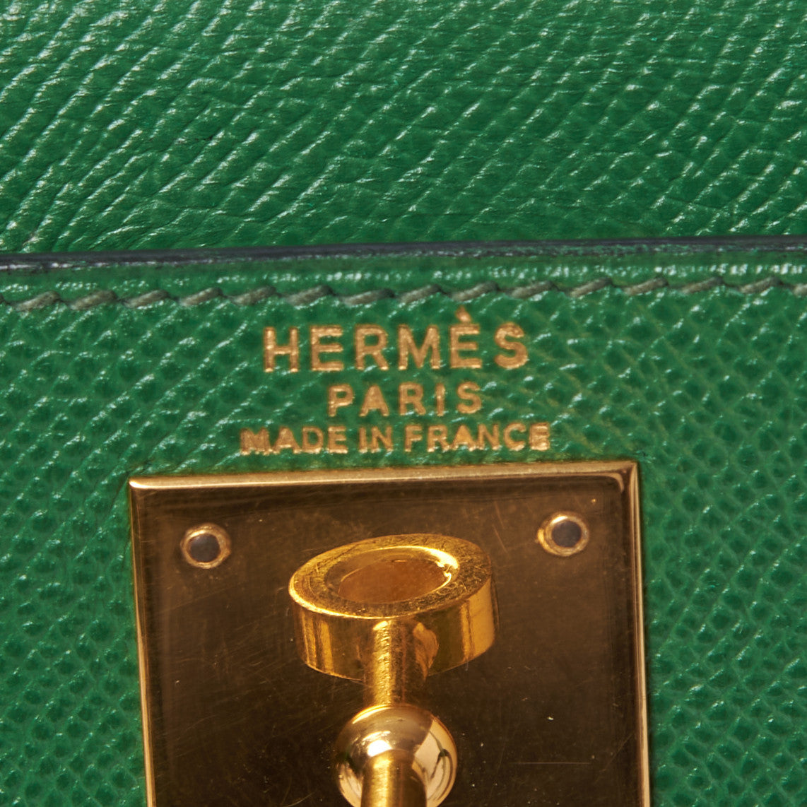 Hermes Courchevel Kelly Retourne 28 Vert Bengale 17 of 31