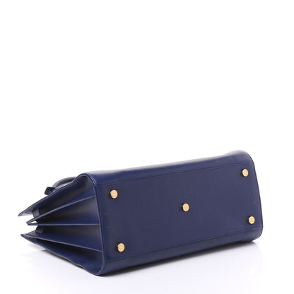 Saint Laurent Calfskin Small Sac De Jour New Marine 3 of 8