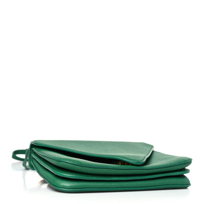 Bottega Veneta Calfskin Mount Envelope Bag Jungle 4 of 8