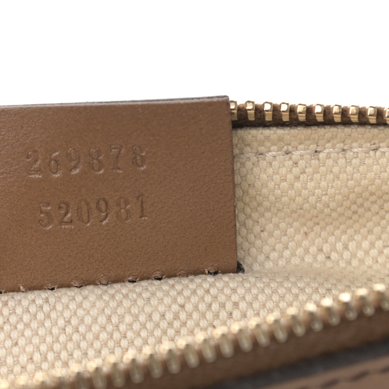 Gucci Monogram Small Craft Tote Light Brown 8 of 14