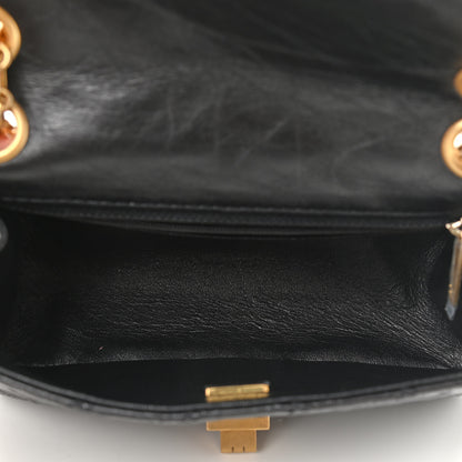 Chanel Aged Calfskin Quilted 2.55 Reissue Mini Flap Black 5 of 9