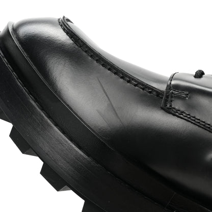 Hermes Glossed Calfskin First Oxford 39.5 Black 11 of 13