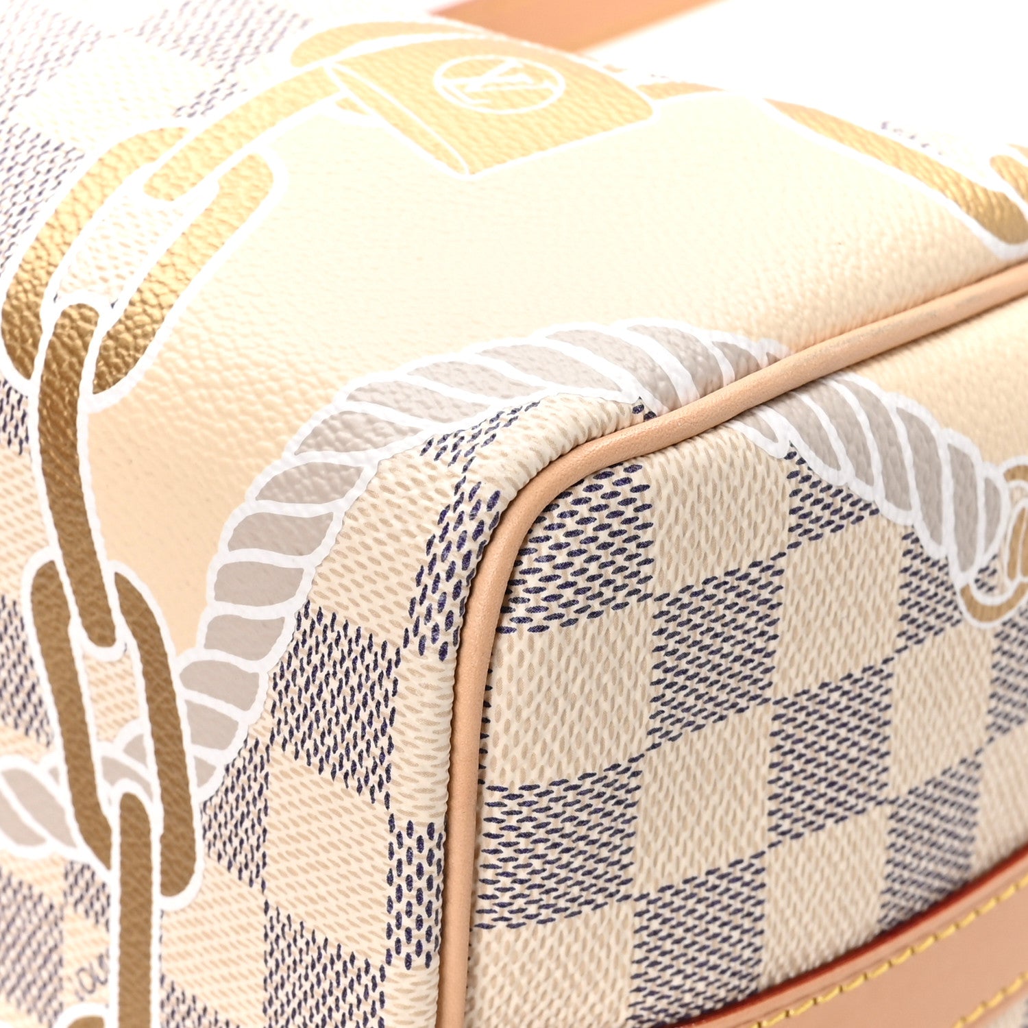 Louis Vuitton Damier Azur Nautical Speedy Bandouliere 25 9 of 11