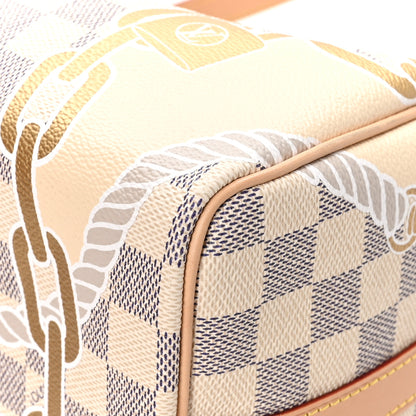 Louis Vuitton Damier Azur Nautical Speedy Bandouliere 25 9 of 11