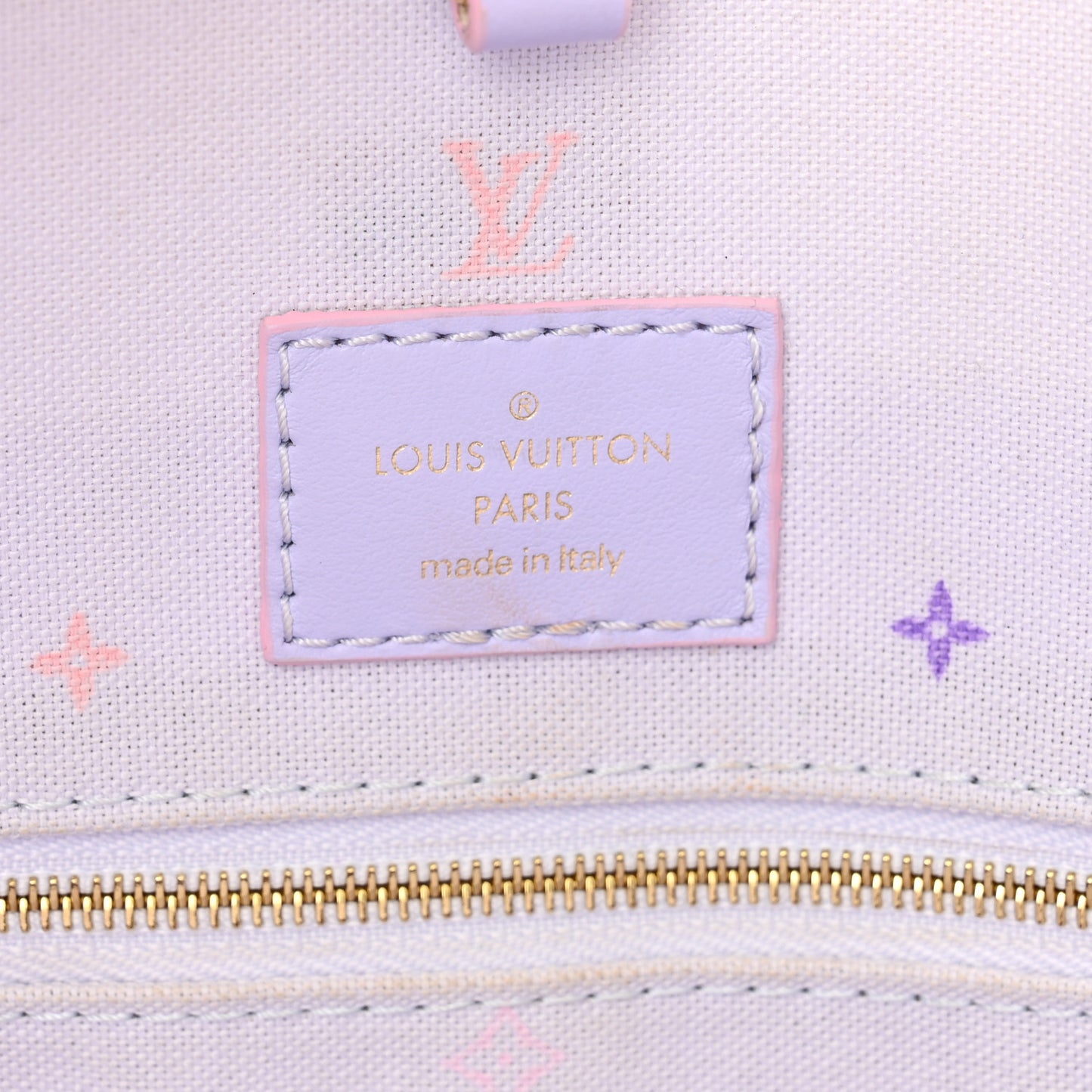 Monogram Giant Spring In The City Onthego GM Sunrise Pastel