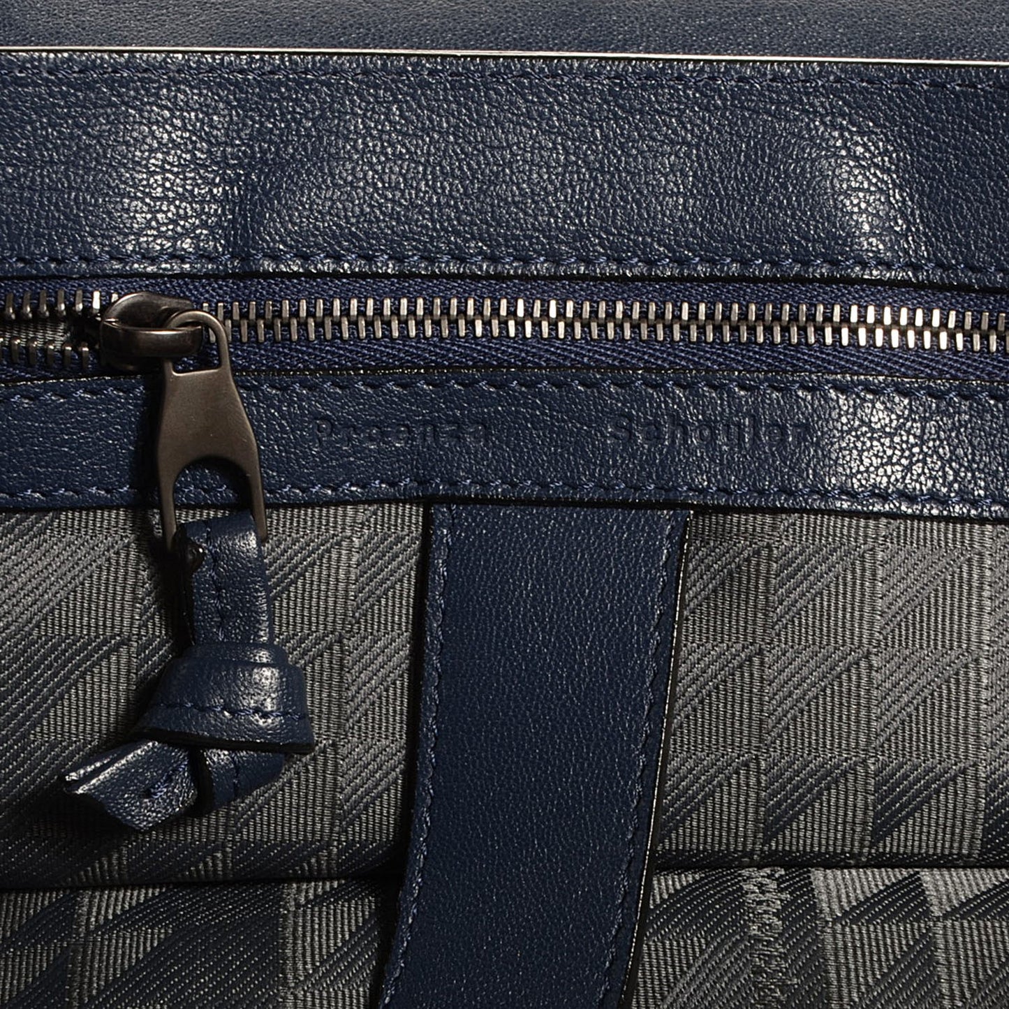 Lambskin Fringe Medium PS1 Satchel Midnight