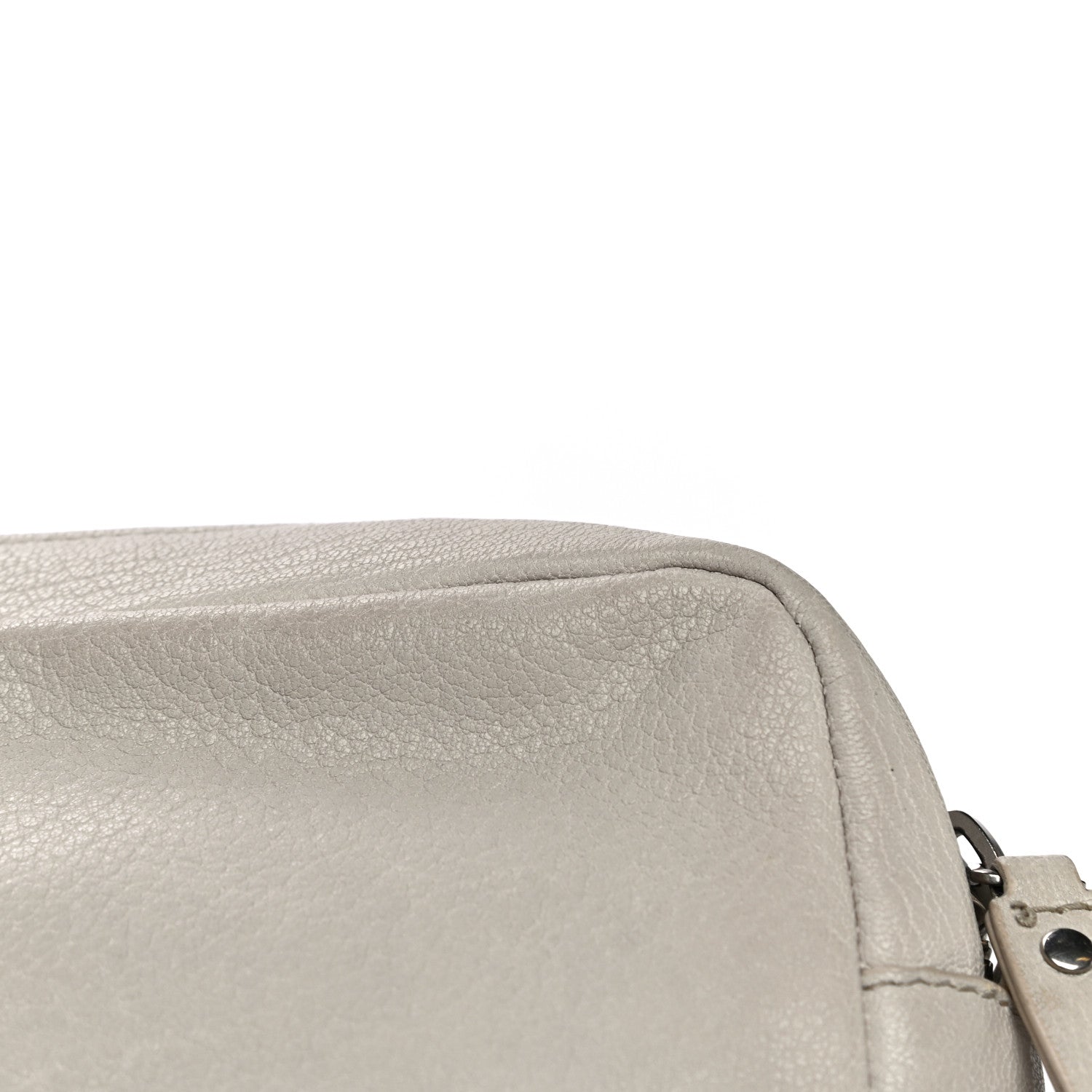 Saint Laurent Lambskin Monogram Small Lou Camera Bag White 13 of 14