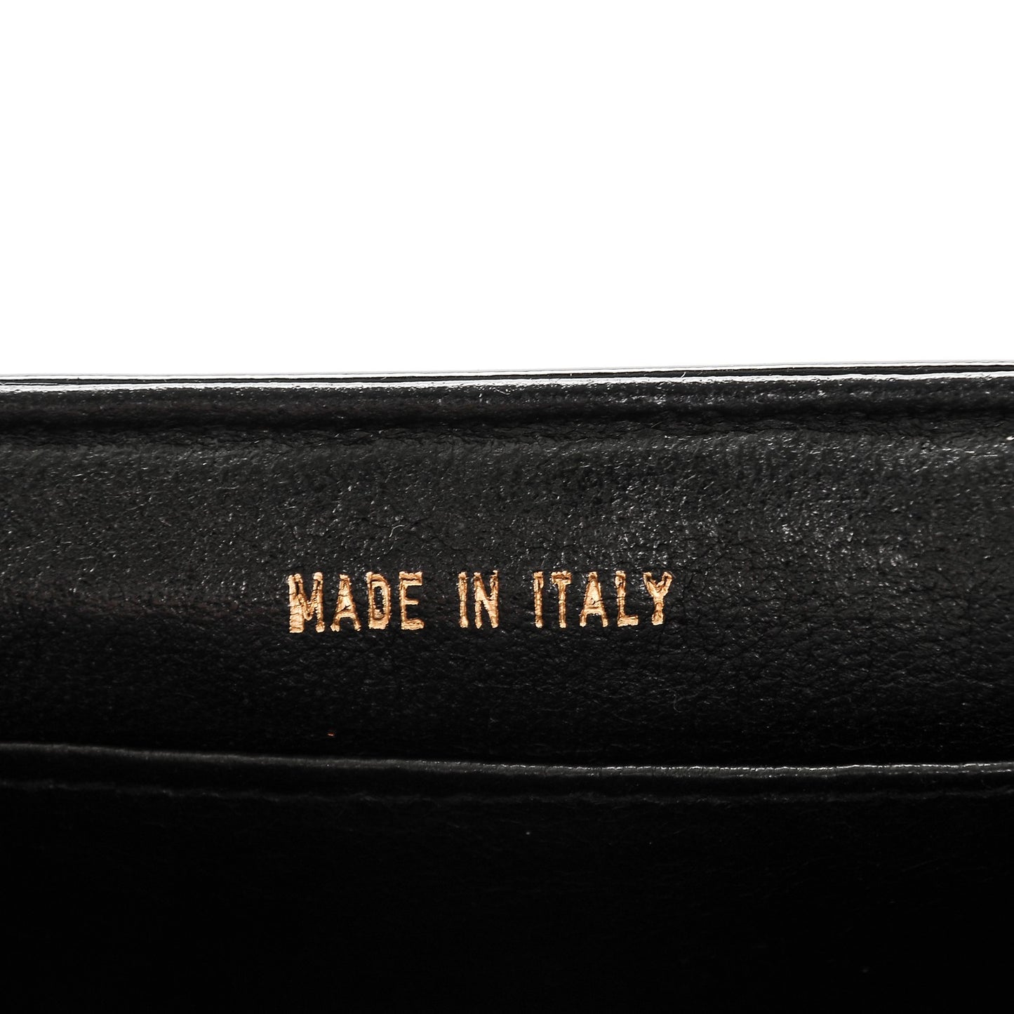 Patent Mini Kelly Flap Bag Black